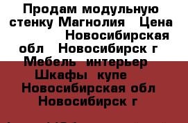 Продам модульную стенку Магнолия › Цена ­ 15 000 - Новосибирская обл., Новосибирск г. Мебель, интерьер » Шкафы, купе   . Новосибирская обл.,Новосибирск г.